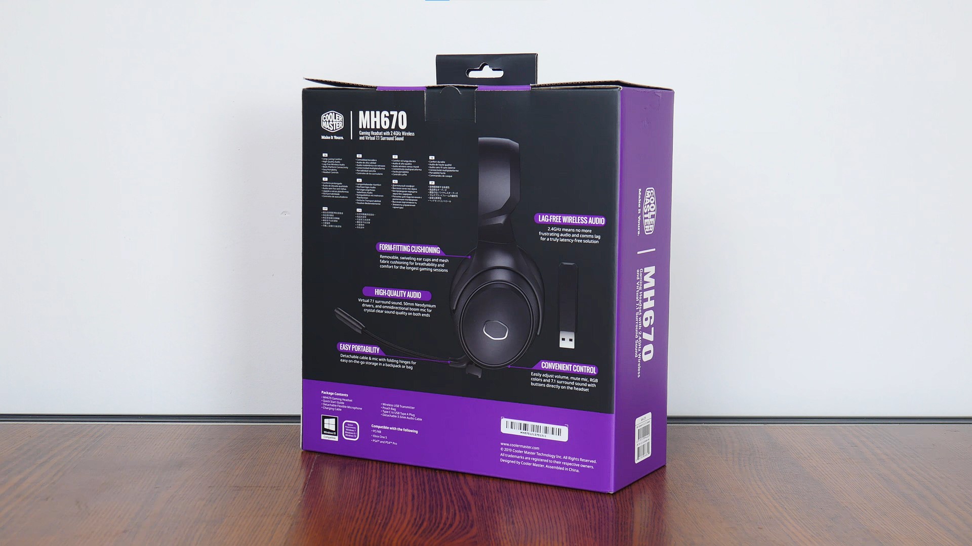 Cooler master wireless discount headset